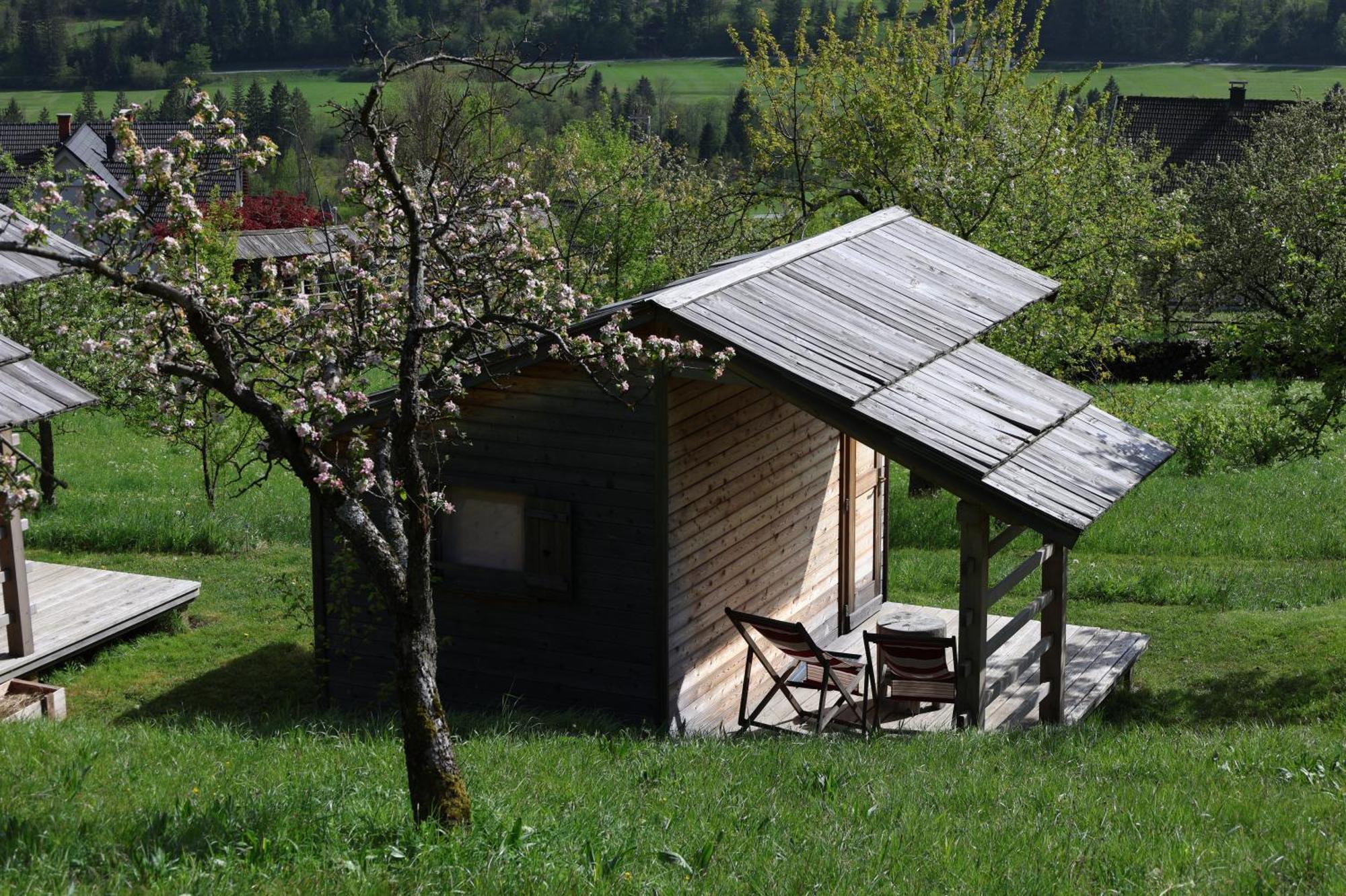 הוילה Dovje Mountain View Glamping מראה חיצוני תמונה
